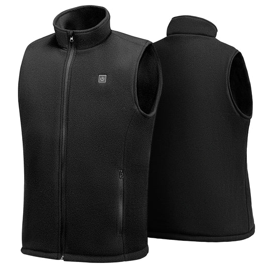 Heated Vest, Men Electric Heating Vest With 16000 MAh Battery Pack, 6 Heating Zones Lightweight Rechargeable Winter-Vest With 3 Levels, For Outdoor Hiking Camping Fishing Skiing, Size L